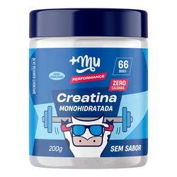 Creatina Pura Monohidratada Muke Sem Sabor 200g Mais Mu no Mercado Livre com oferta e cupom de desconto