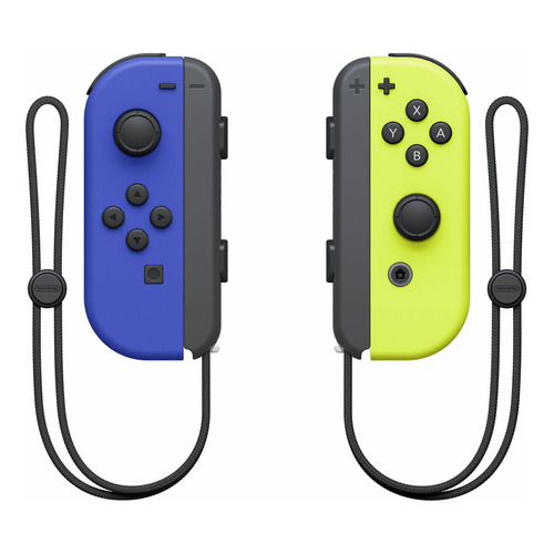 Control joystick inalámbrico Nintendo Switch Joy-Con (L)/(R) Neón azul y amarillo neón