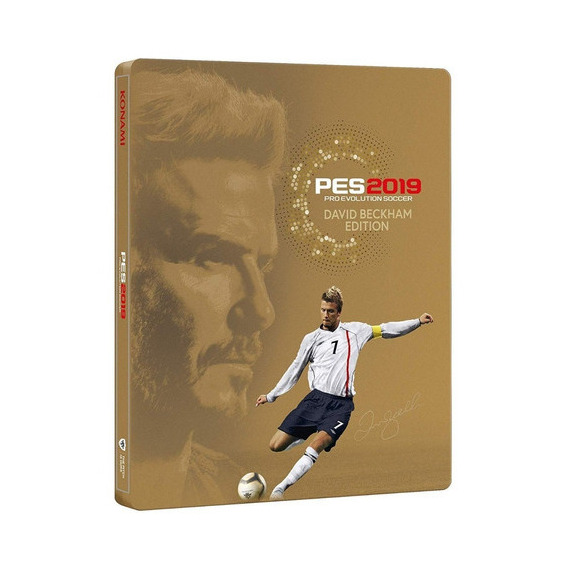 Juego Playstation Pes 19 David Beckham Ed. En Caja Metálica 2019 De Colección / Makkax