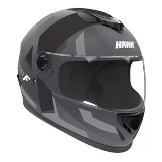 Casco Para Moto Integral Hawk Rs1  Sophie Negro F Talle Xl 