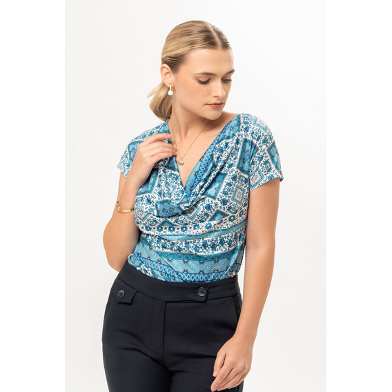 Blusa Kate - Celeste