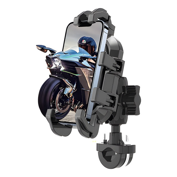 Soporte Para Teléfono Móvil Para Motocicleta Antivibración
