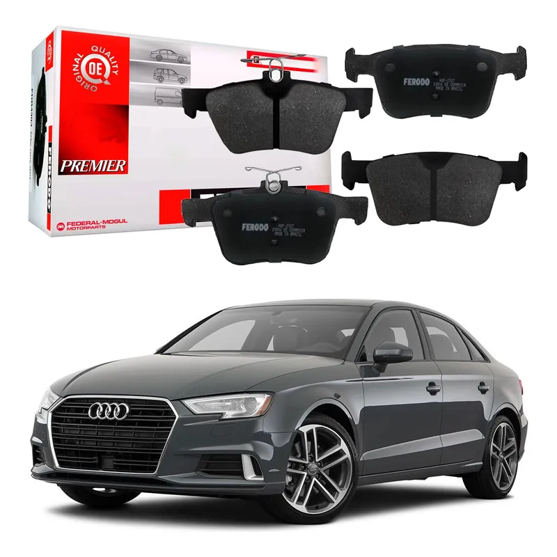 Pastilha Traseira Ceramica Audi A3 Sedan 2.0 2017 A 2020