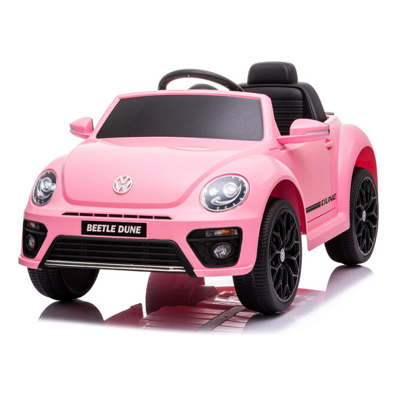 Auto a batería para niños Shine Volkswagen Beetle Dune  color rosa 