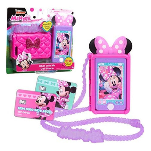 Set De Teléfono Móvil Minnie Mouse Disney Junior Chat Me