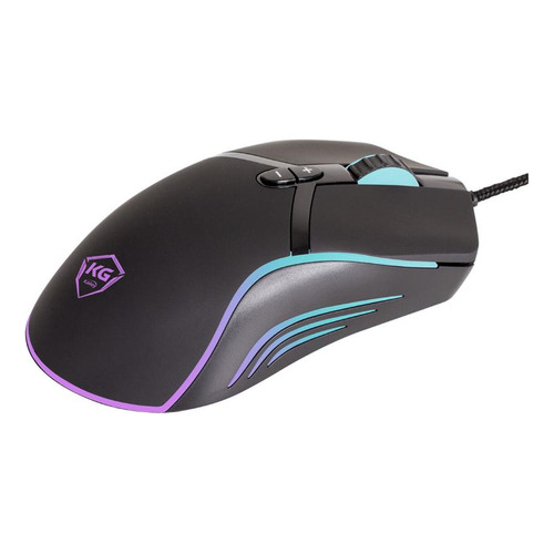 Mouse Kalley Alámbrico Óptico Gaming Negro