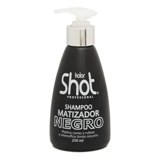  Shampoo Matizador Negro Intensifica Tonos Kolor Shot