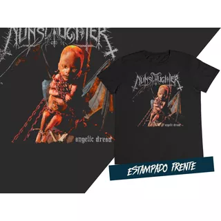 Camiseta Death Metal Nunslaughter C7