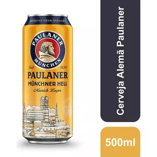 Cerveja Alemã Munchner Hell 500ml Paulaner
