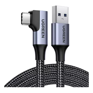 Ugreen Cable Cargador Usb A A Tipo C 90° 2 Metros