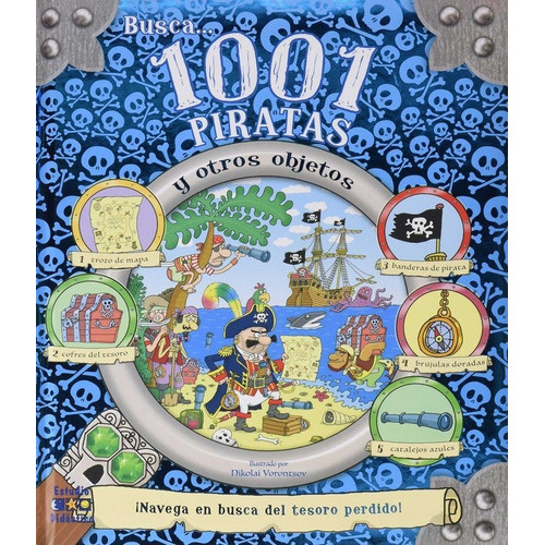 Busca 1001 Piratas Y Otros Objetos, De Igloo Books Ltd. Editorial Estudio Didáctico, Tapa Dura En Español