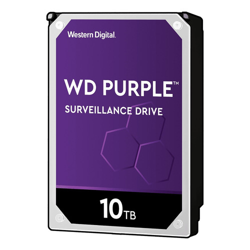 Disco duro interno Western Digital WD Purple WD101PURZ 10TB púrpura