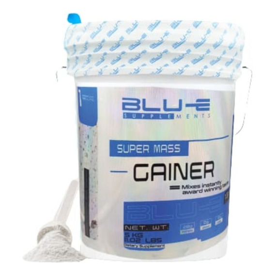 Super Mass Gainer Blu-e Supplements 5 Kg Varios Sabores