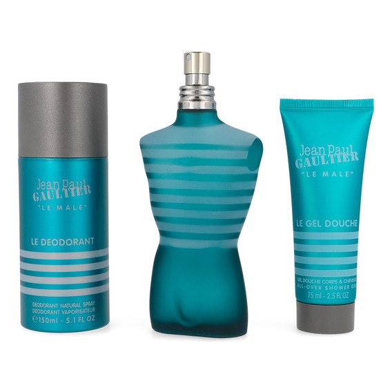 Set Jean Paul Gaultier Le Male 3pzs - Caballero