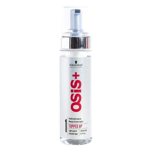 Osis Topped Up Mousse Fijación Ligera Schwarzkopf Osis X200ml