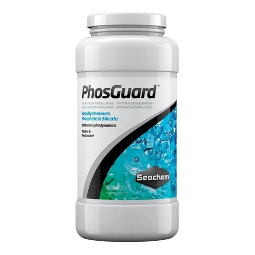 Eliminador de fosfatos y silicatos Seachem Phosguard, 500 ml