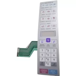 Painel Teclado De Membrana Forno Microondas Electrolux Meo44