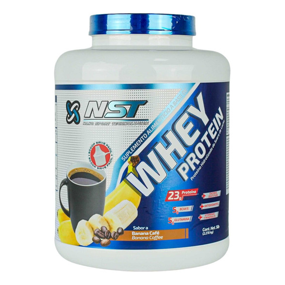 Nst | Whey Protein | Proteína De Suero De Leche Hidrolizada Sabor Banana Café