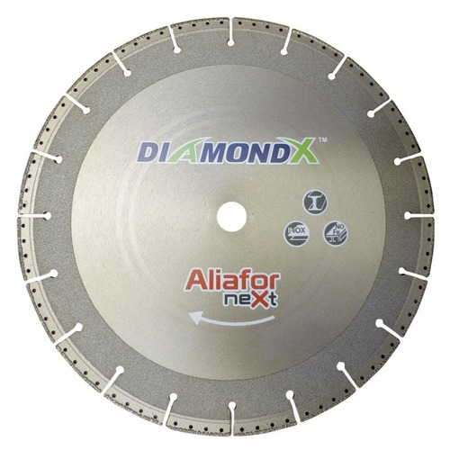 Disco Aliafor Next Diamondx Sensitiva Para Metal 356 Mm