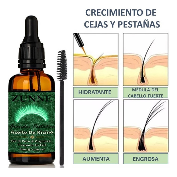 Sérum Para Crecimiento De Pestañas Zunne Resultados!!!