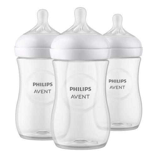 Philips Avent Biberón Natural Response Válvula Anticólicos Color Transparente