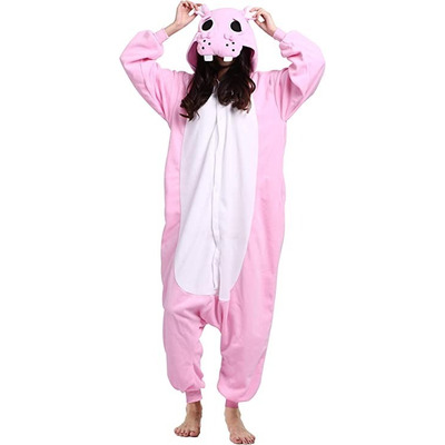 Disfraz Pijama Kigurumi De Hipopotamo Damas Unisex Adultos 