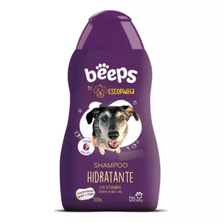 Beeps Shampoo Hidratante By Estopinha Pet Society 500ml Fragrância Ameixa