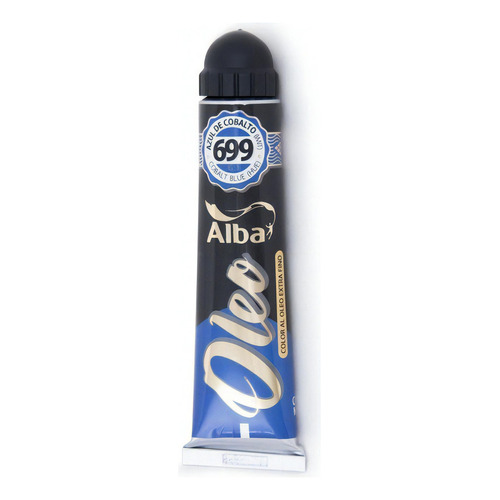 Oleo Profesional Alba 18ml Azul De Cobalto Imit 699 Color del óleo 699 AZUL DE COBALTO