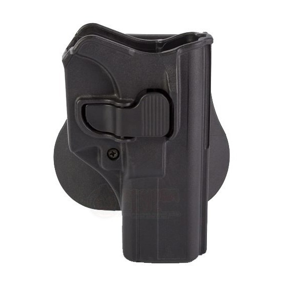 Funda Pistola Milfort Holster Glock 17/19/22 Polímero Paleta