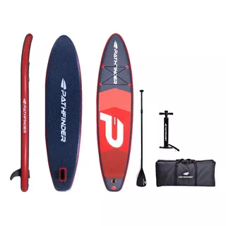 Stand Up Paddle Inflable 10´ / Las Olas Grey&red