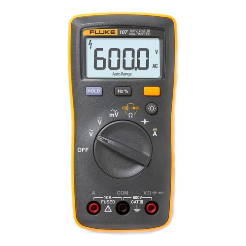 Multímetro Tester Digital Compacto Fluke Modelo 107 600v