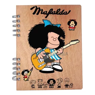 Libreta Cuaderno Personalizada Mafalda