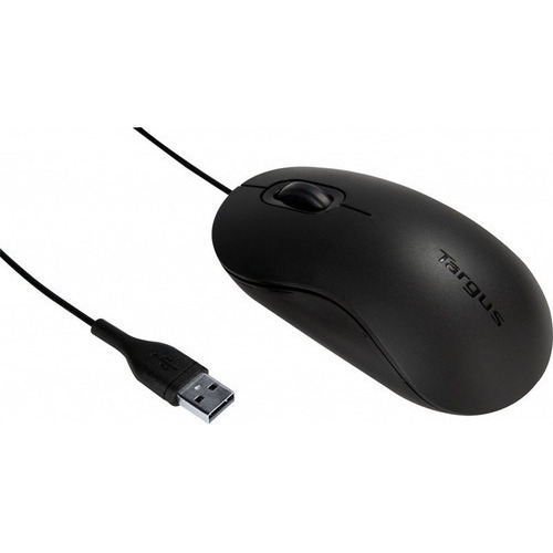 Mouse Para Pc Usb 3 Botones 1000dpi Pc Mac Targus Diginet Color Negro