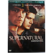 Box Dvd Supernatural, 3ª Temporada, Original Lacrado