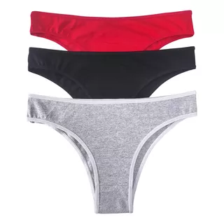 Bombachas Vedetina De Algodon Pack ×6 Ropa Interior Femenina