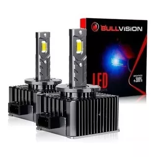 Kit Lâmpada Super Led D5s - Substitui O Xenon Original 6000k