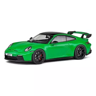 Miniatura Porsche 911 992 Gt3 - 2021 Verde 1:43 Solido