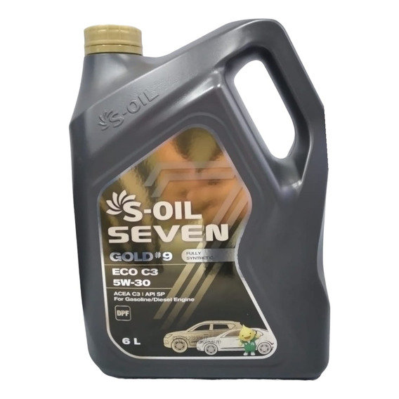 Aceite Motor S-oil Seven 5w30 6l Gasolina/diesel Dpf Coreano