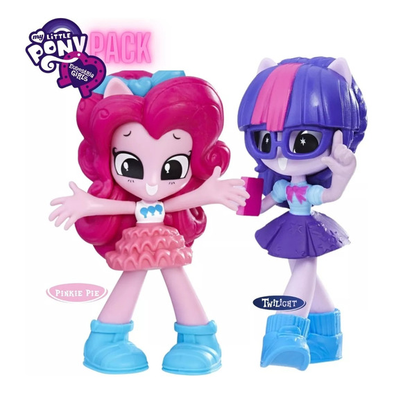 My Little Pony Equestria Pack 2 Muñecas Minis E0796 Original