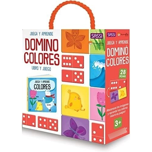 Domino Colores+libro Col. Juega Y Aprende