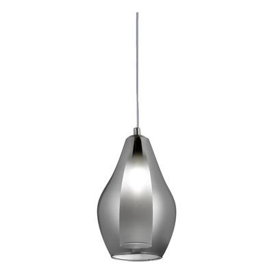 Lampara Colgante Mamushka 1 Fume Diseño Apto Led