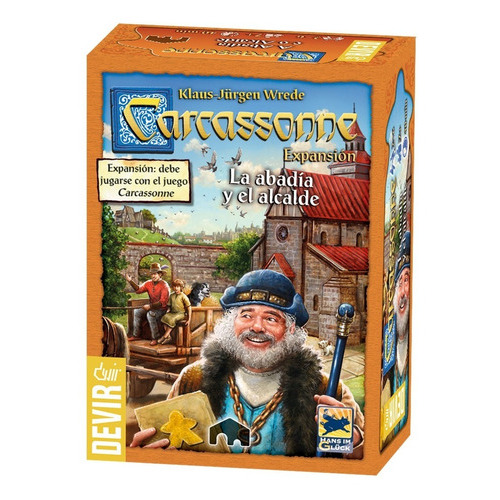 Carcassonne La Abadía Y El Alcalde - Expansión 2a Edición