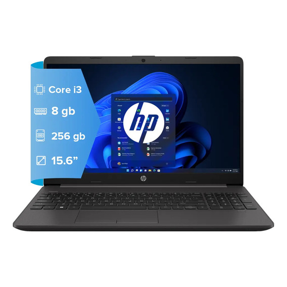 Notebook Hp 250 G9 I3 1215u 8gb 256gb Ssd  15.6 W11 Home