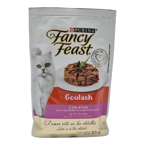 Purina Gato Fancy Feast Estofado Atun 85gr