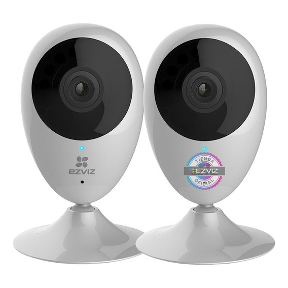 Cámara De Seguridad Ezviz 1080p Wifi Interior H265 2unidades