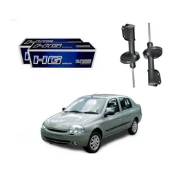  Par Amortecedor Dianteiro Clio Sedan 1.6 1998 A 2002