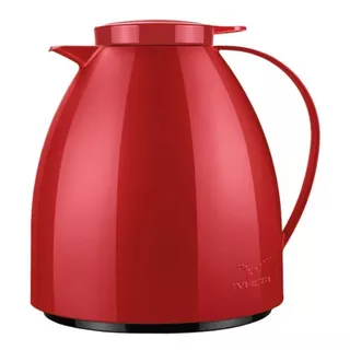 Invicta   Bule Viena Com Gatilho Garrafa Térmica Bule Vermelho Café Chá Leite 400ml 