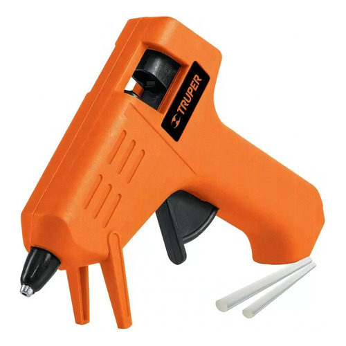 Pistola Encoladora Silicona 15w Pegamento Truper 100795 Color Naranja