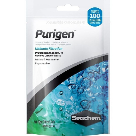 Purigen 100ml Material Filtros Para Acuarios Filtracion 