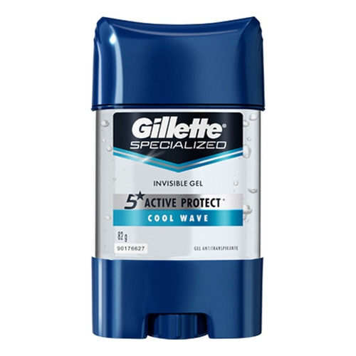 Gillette Clear Gel Cool Wave Gel - Unidad - 1 - 82 g